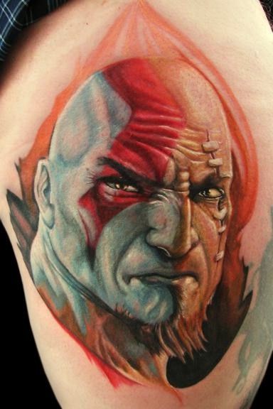 Kratos tattoo