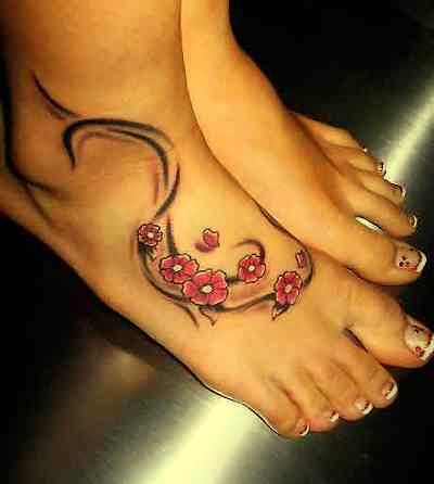 małe czerwone kwiatki