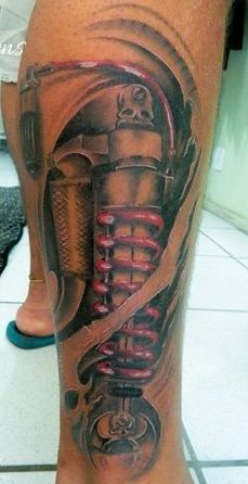 shock absorber tattoo