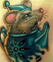 mysz w czajniku