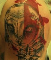 sowa tatuaż 55