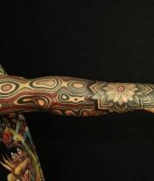 tatuaż na całą rękę