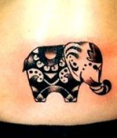 tatuaże słonie