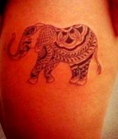 tatuaże słonie