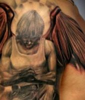 tatuaże anioły 12609