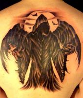 tatuaże anioły śmierci