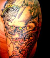 chińskie smoki tatuaże