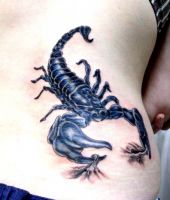 skorpiony tatuaże