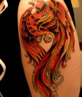 tatuaże feniks 99298