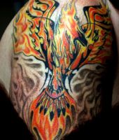 tatuaże feniks 44943