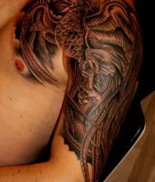 tatuaże feniks 80156