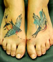 tatuaże jaskółki 80870