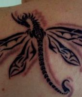 tatuaże ważki 26038