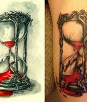 klepsydra tatuaże wzory