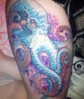 niebieska ośmiornica