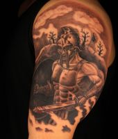gladiator wzór tatuażu