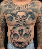 tatuaże na brzuchu 3