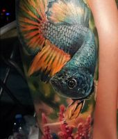tatuaże piękne ryby
