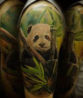 panda tatuaż