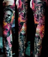 tatuaże zmobi na ręce