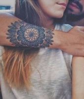 wzór tatuażu na ręce