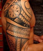 polinezyjski wzór tatuażu