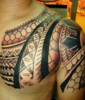 polinezyjski tatuaż wzór
