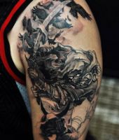 samuraj Japoński wojownik