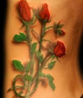 czerwone róże prawie bukiet