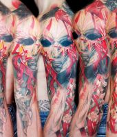 czarne oczy tatuaże