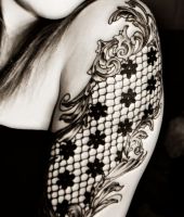 wzorek tatuażu na ramieniu