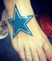 Dallas Cowboys Tattoos Star
