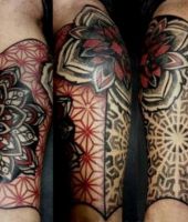 wzór tatuażu na ramię