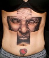 Hannibal Lecter | tatuaże krzyże