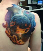 planeta widziana z kosmosu