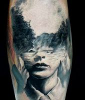 iluzja twarz przyroda