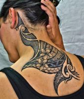 polinezyjskie wzory tatuaży dla kobiet
