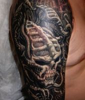 biomechanika czasza tatuaże