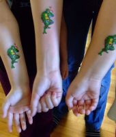 trzy żółwie ninja