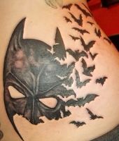 batman nietoerze tatuaże