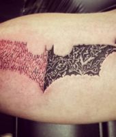 batman litery nietoperze