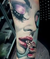 diament pocałunek kobiety