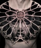 niesamowite tatuaze 3d twarze