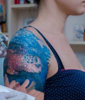 tatuowanie żółwia