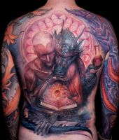 niesamowite tatuaże ze smokami