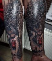 droga do szkoły przez las