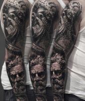 macki ośmiornicy - niesamowite tatuaże