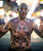 Ekstremalne tatuaże dla męzczyzn