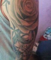 Twarz kobiety z Róża