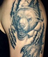 bear tattoo